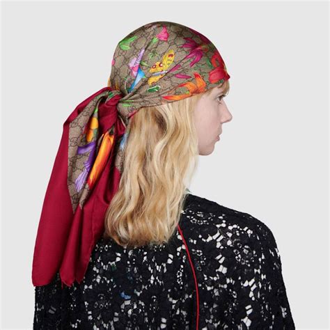 gucci head scarf women's.